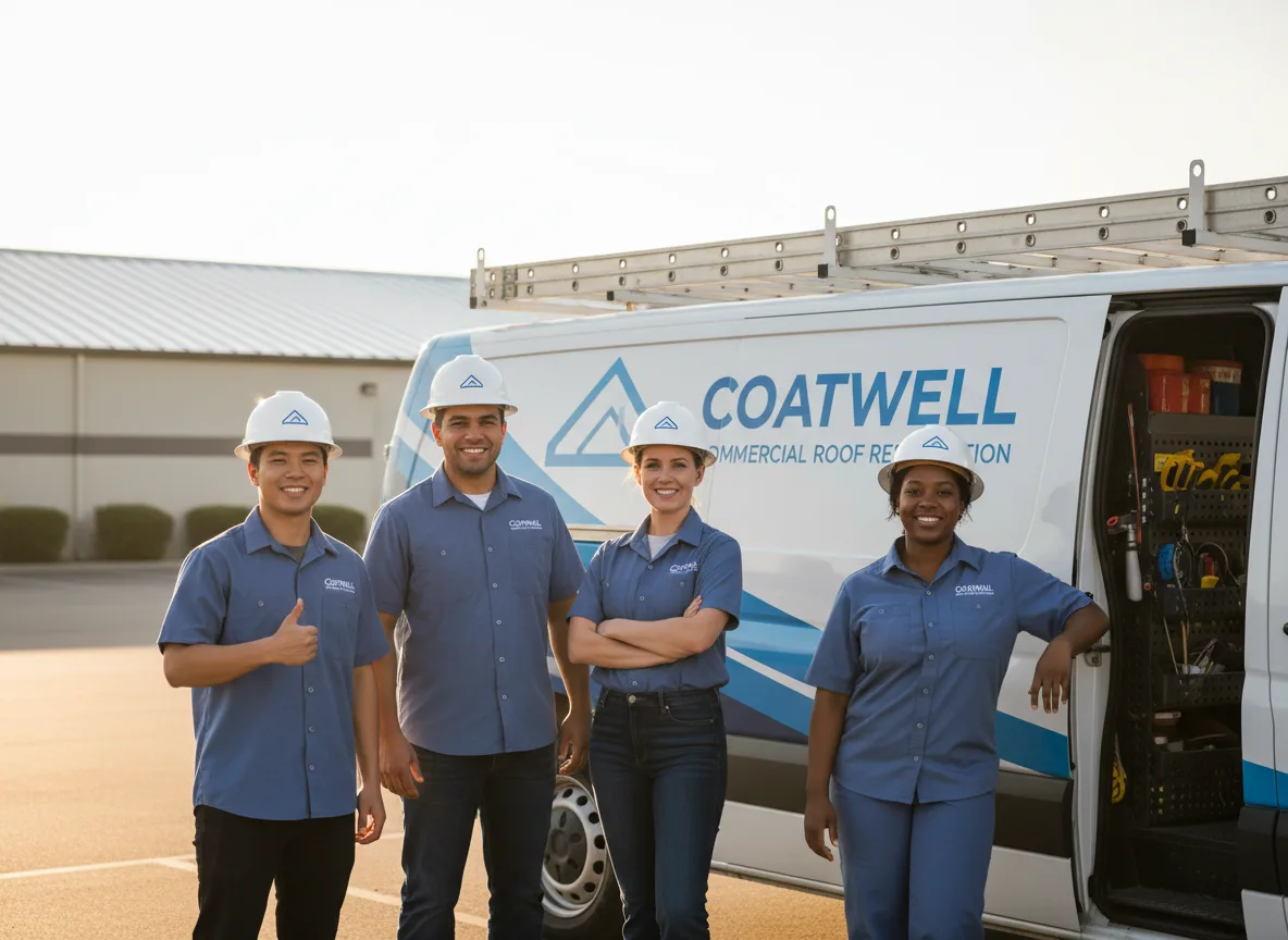 Commercial roof coating company in Creighton, PA